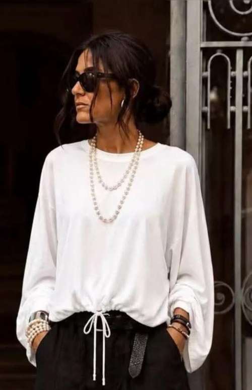 TOP WITH TIE DETAIL