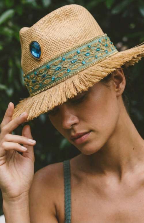 HANDMADE HAT SMERALDA
