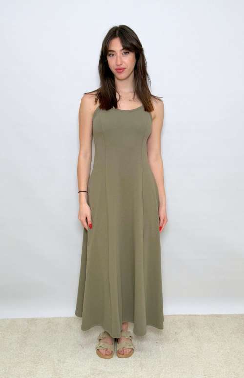 FITTED MAXI DRESS