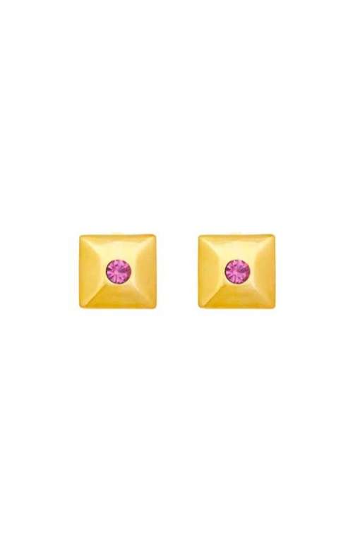 INEZ CLIPS (GOLD/FUCHSIA)