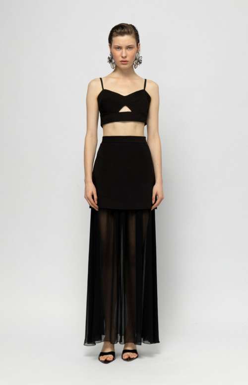 SAVARA BLACK SKIRT