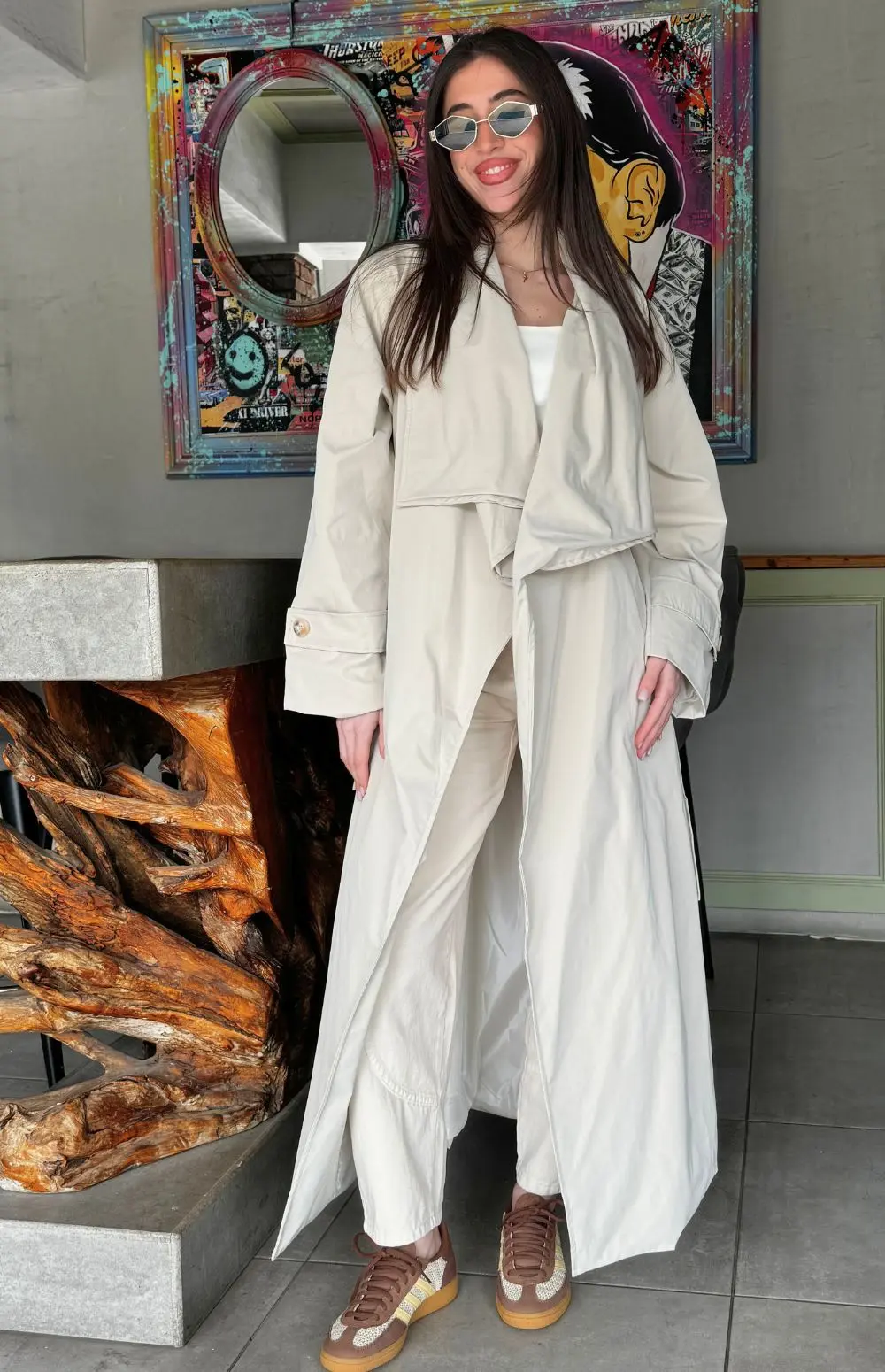 LONG TRENCH COAT