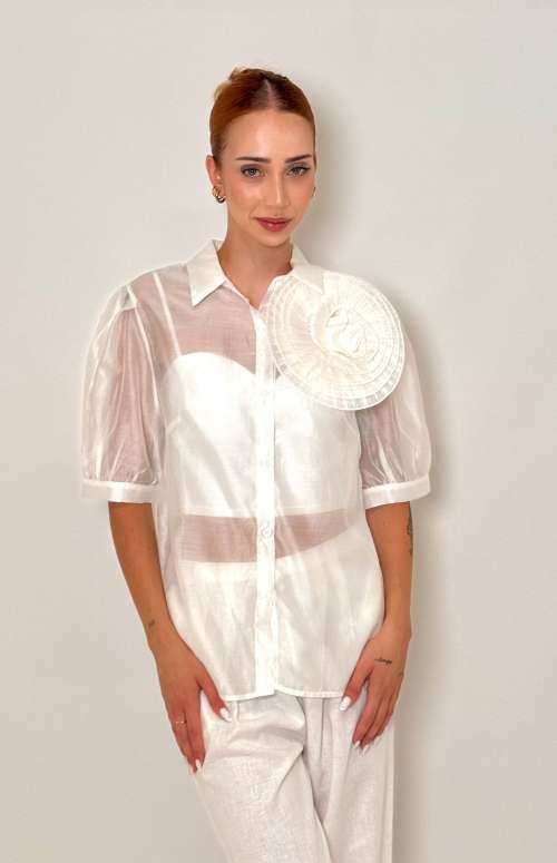 SHEER SHIRT