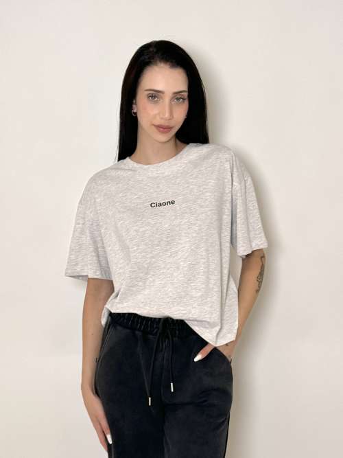 T-SHIRT CIAONE | GREY