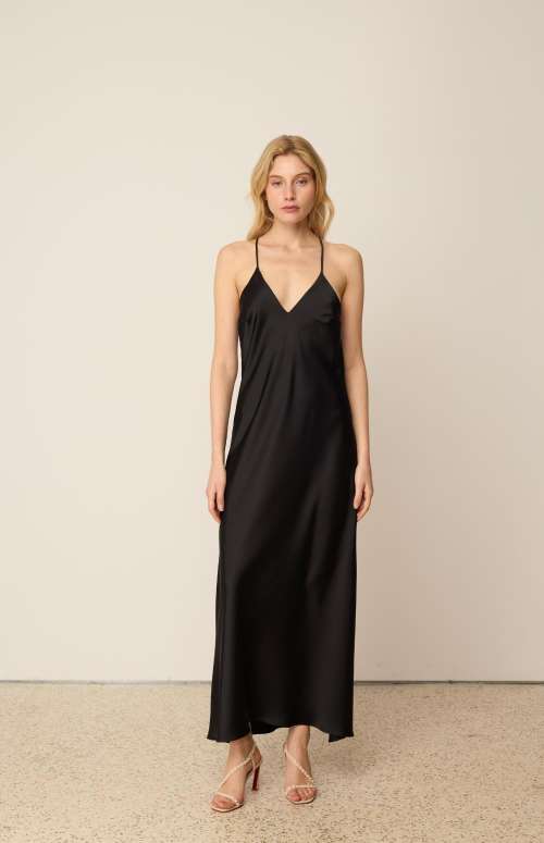 SATIN SLIP DRESS