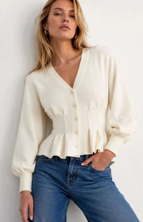 KNIT CARDIGAN