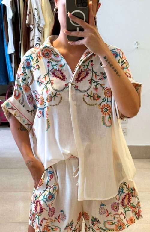 OVERSIZED PRINTED SHIRT