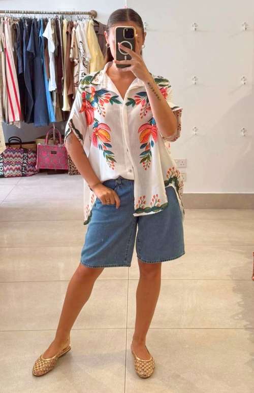 OVERSIZED PRINTED SHIRT
