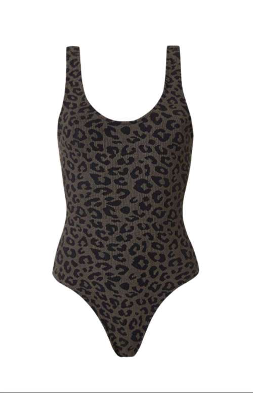 CLAUDIA LEOPARD KHAKI