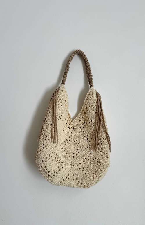 CROCHET SHOULDER BAG