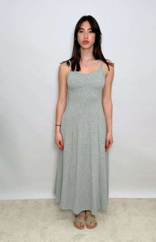 FITTED MAXI DRESS