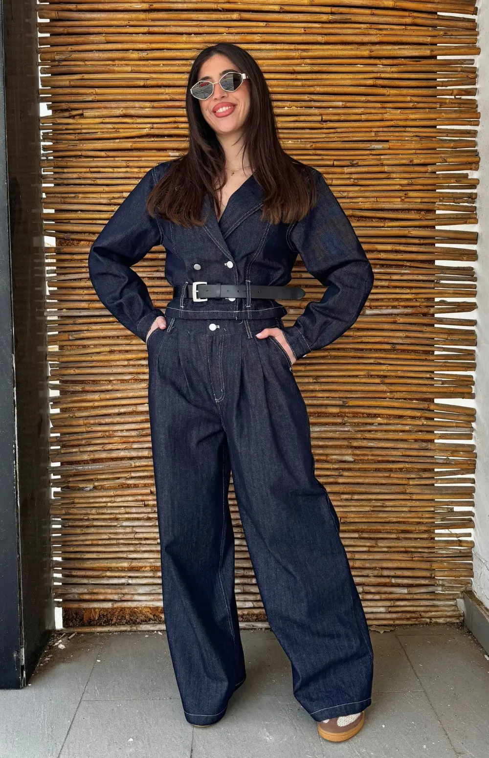 CO-ORD DENIM WITH BELT | JACKET & TROUSERS