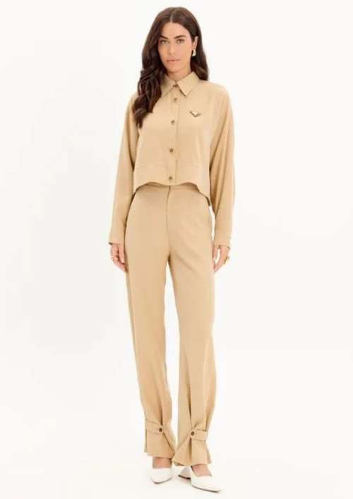 CO-ORD SHIRT & TROUSERS WITH EMBELLISHMENT