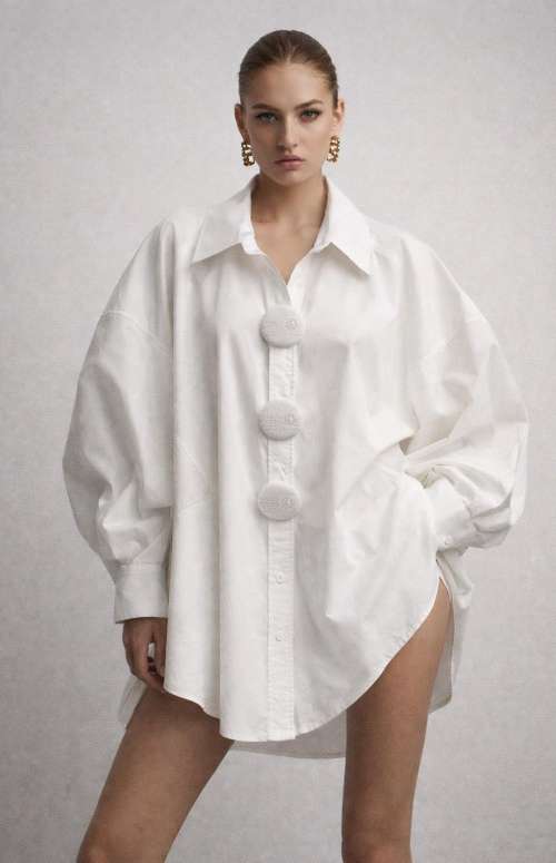 OVERSIZED COTTON SHIRT
