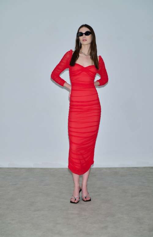 GILDA DRESS | RED