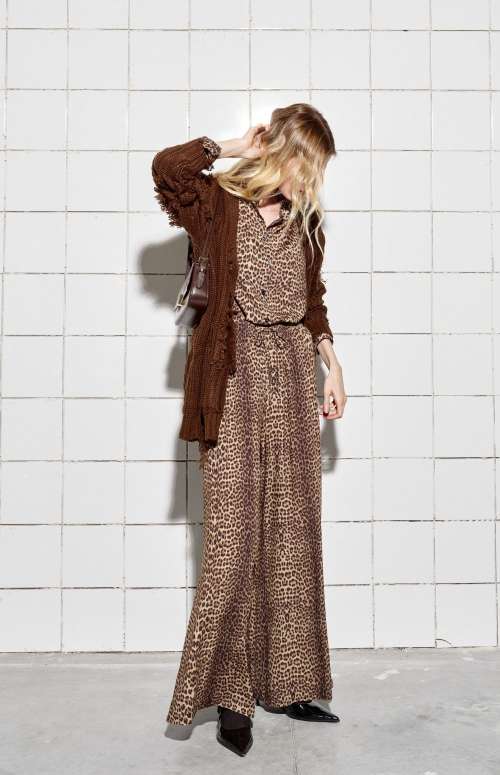 ANIMAL PRINT PANTS