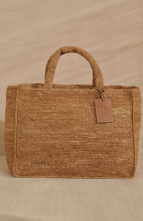 RAFFIA SUNSET BAG LARGE