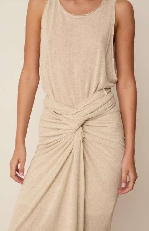KNIT LINEN PAREO