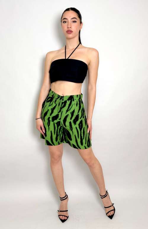 NINA ANIMAL PRINT SHORT