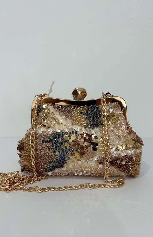 BEADED CLUTCH