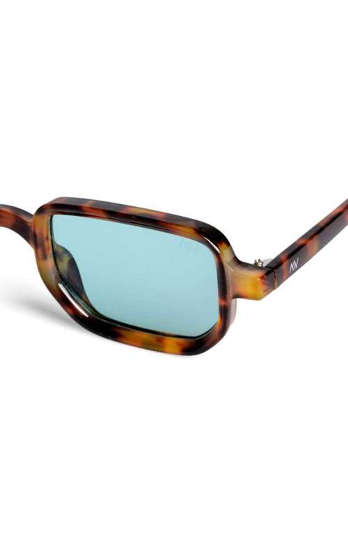 KAIA SUNGLASSES | BROWN/GREEN