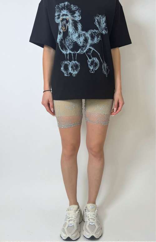 JANESE LACE BIKER SHORTS