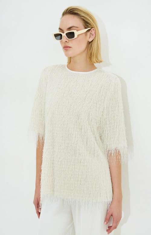 CALLA FRINGE TOP