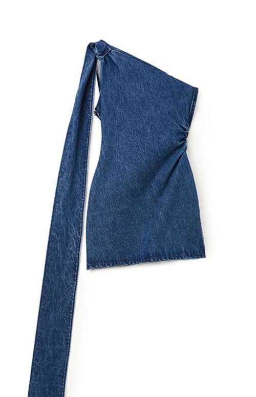 DENIM MINI DRESS