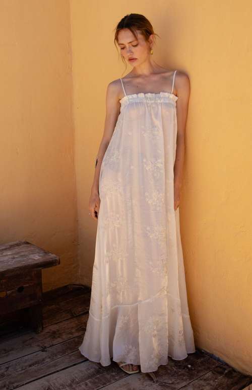 NAIRA DRESS | SATIN FLORAL