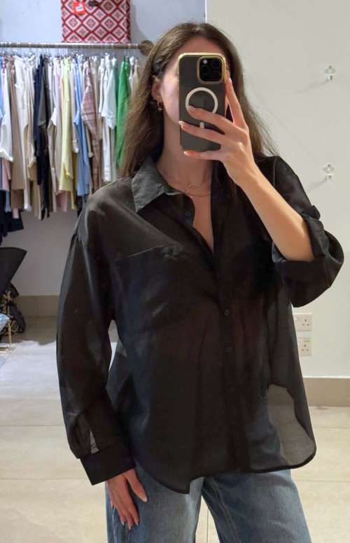 SHEER SHIRT