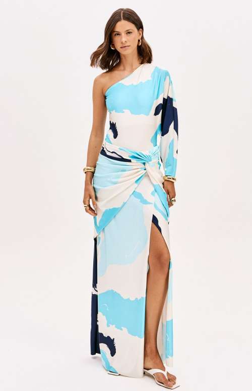 CO-ORD PRINTED | BODYSUIT & PAREO SKIRT