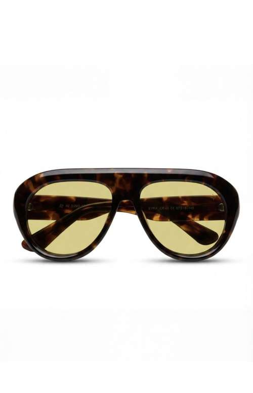 LYRA BROWN/GREEN SUNGLASSES