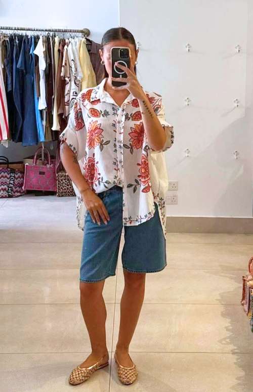 OVERSIZED PRINTED SHIRT