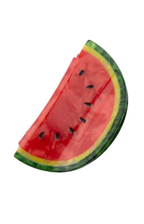 WATERMELON HAIR CLAW