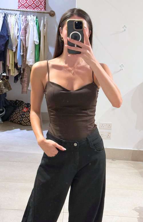 STRAPPY BUSTIER TOP