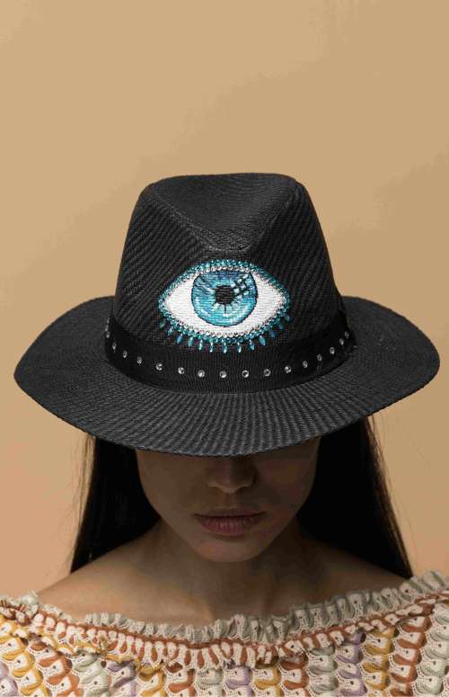HANDMADE HAT | BLACK CHIC