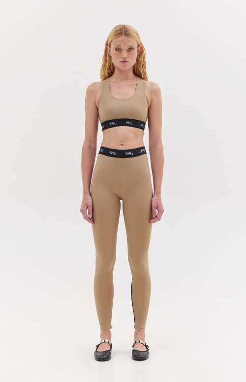 MIHA LEGGINGS | BEIGE