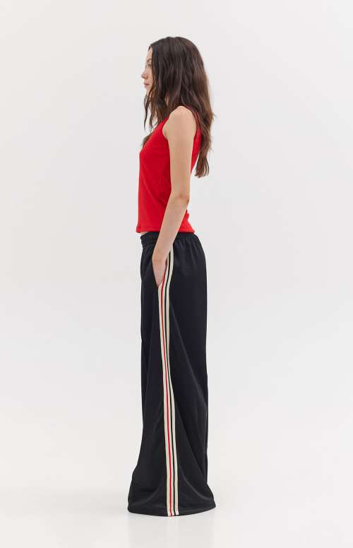 MELANIE TRACK PANTS | BLACK