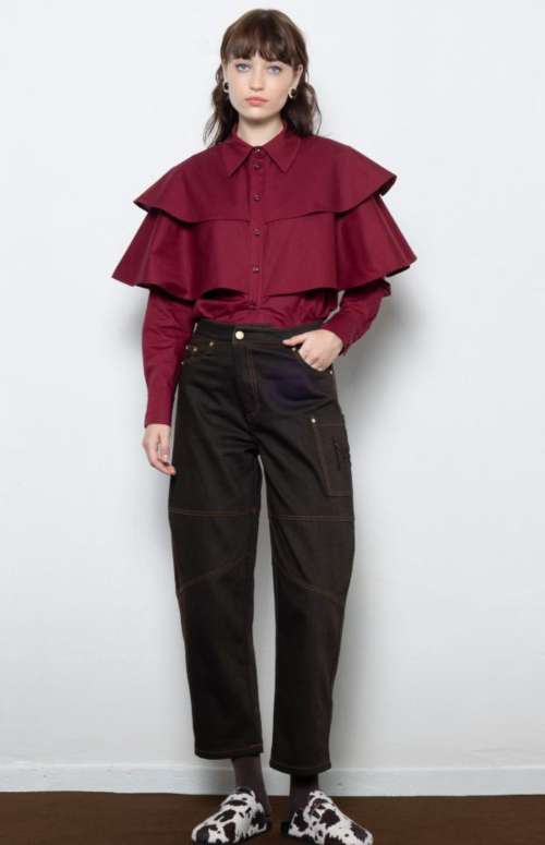 BARREL RACER BROWN DENIM