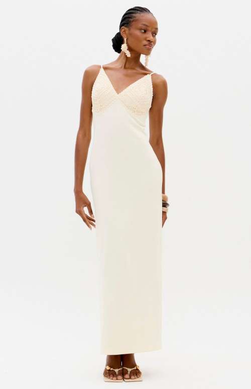 DRESS WITH CROCHET DETAILS