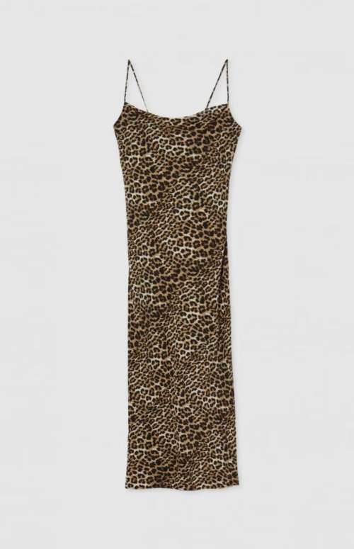 ANIMAL PRINT MAXI DRESS