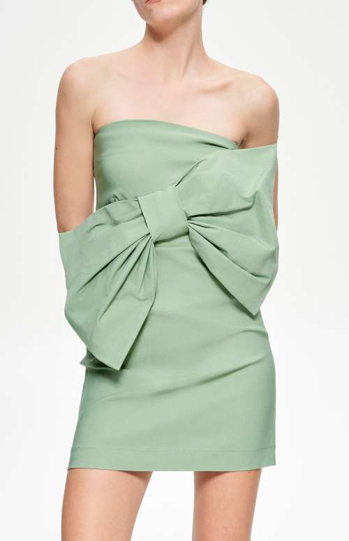 MINI DRESS WITH MAXI BOW