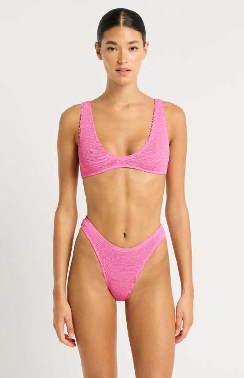 SET SCOUT CROP & CHRISTY BRIEF | CANDY PINK