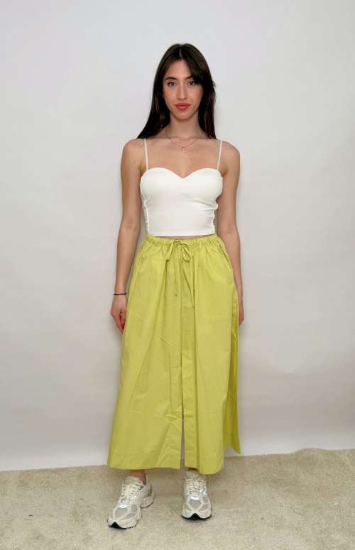 MIDI PARACHUTE SKIRT
