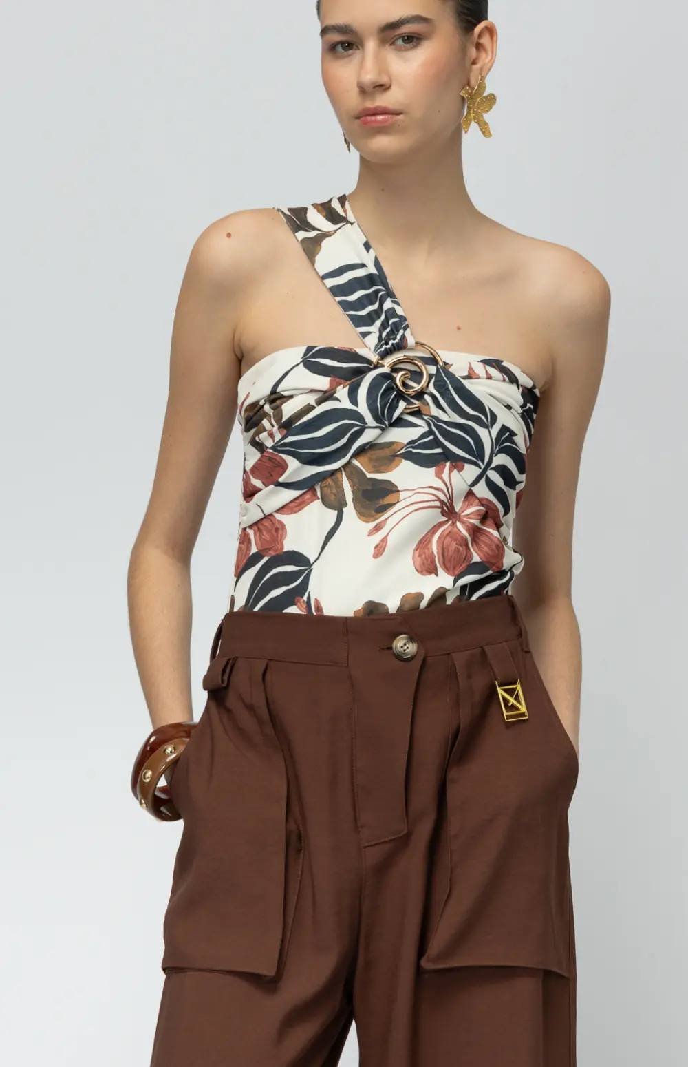 ALOHA FLORAL TOP