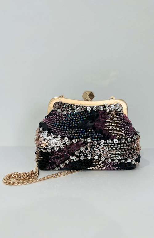 BEADED CLUTCH