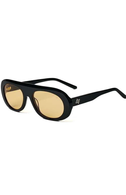 LEXI BLACK/ORANGE SUNGLASSES