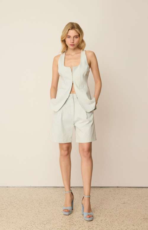 DENIM BERMUDA SHORTS
