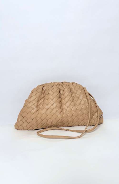 WOVEN CROSS BODY BAG