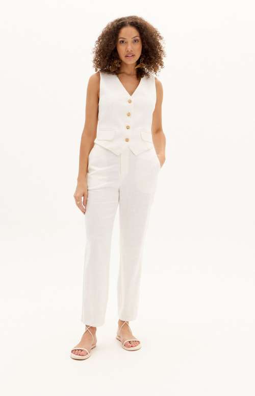 CO-ORD TAILORED VEST & STRAIGHT LEG PANTS